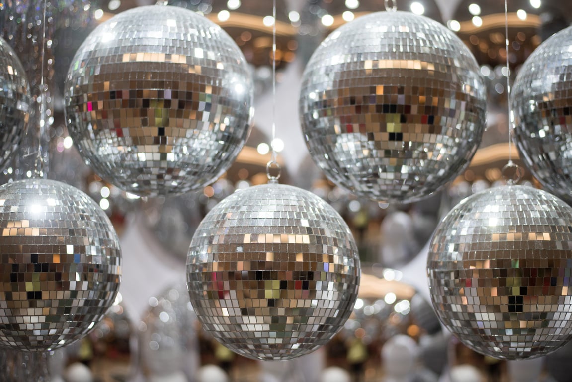 Shiny Disco Balls