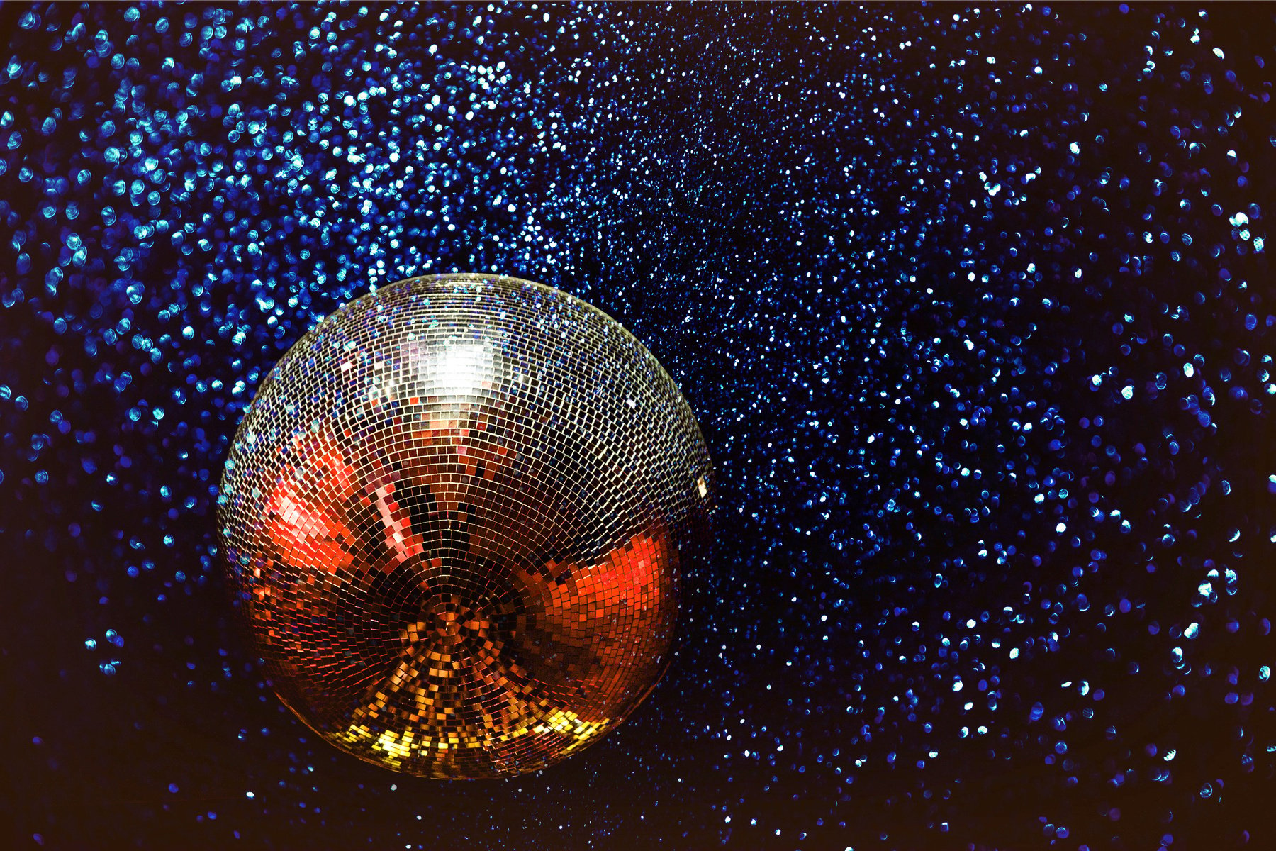 Silver Disco Ball